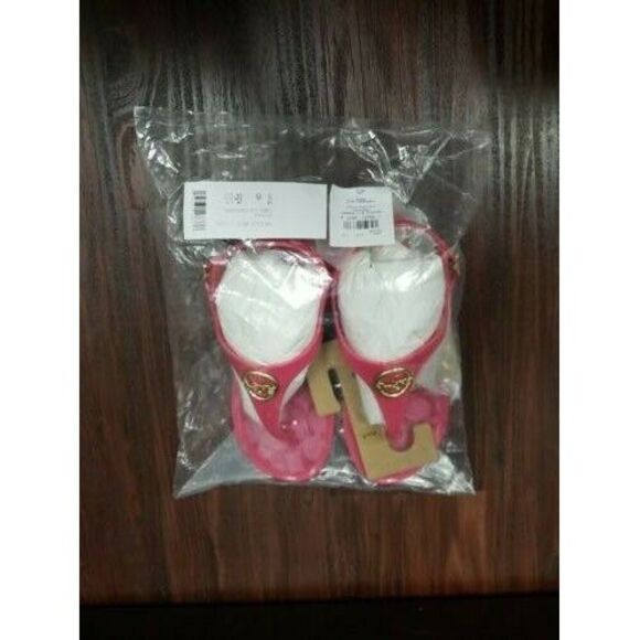 New Coach Nicolle Jelly Thong Sandals Pink Fuchsia Women\'s Size 5